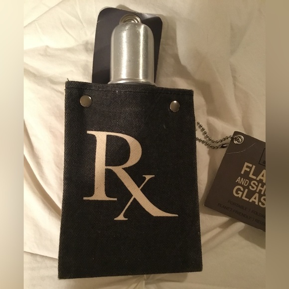 Flax and Shot Glass. - Picture 2 of 7